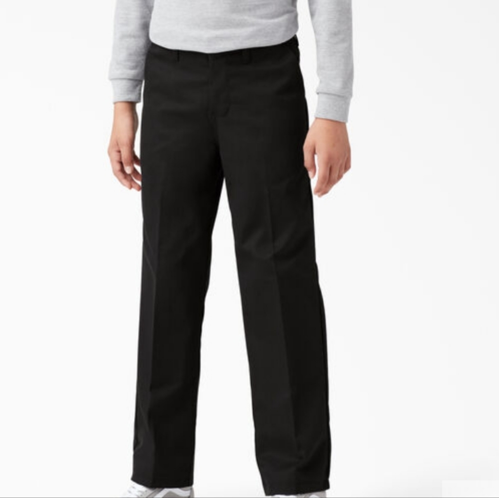 Dickies Boys Flat Front Pant Classic Fit Straight Fit. Size 20 .